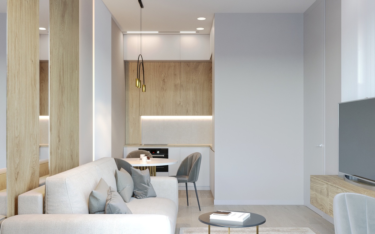Дизайн интерьера квартиры в современном стиле