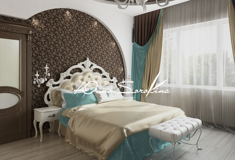 Дизайн спальни в стиле Арт Деко